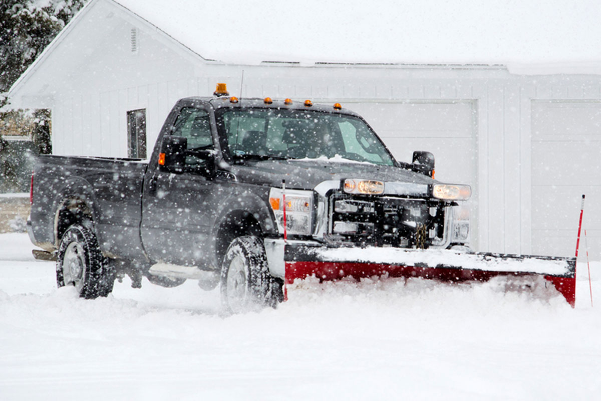 Residential Snow Plowing and Ice Management